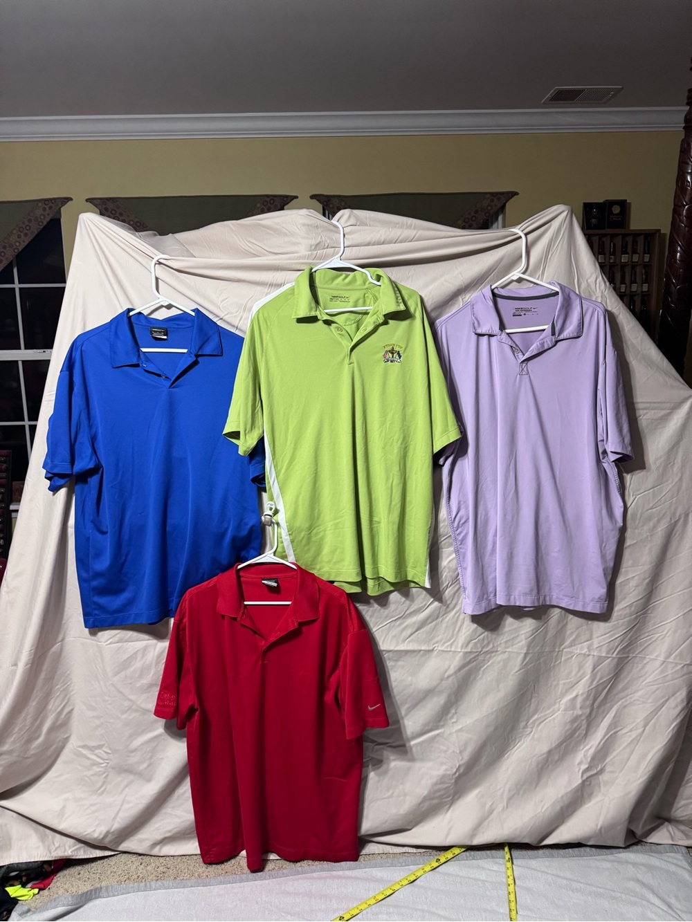 4 Nike men’s  Polo Golf Shirts